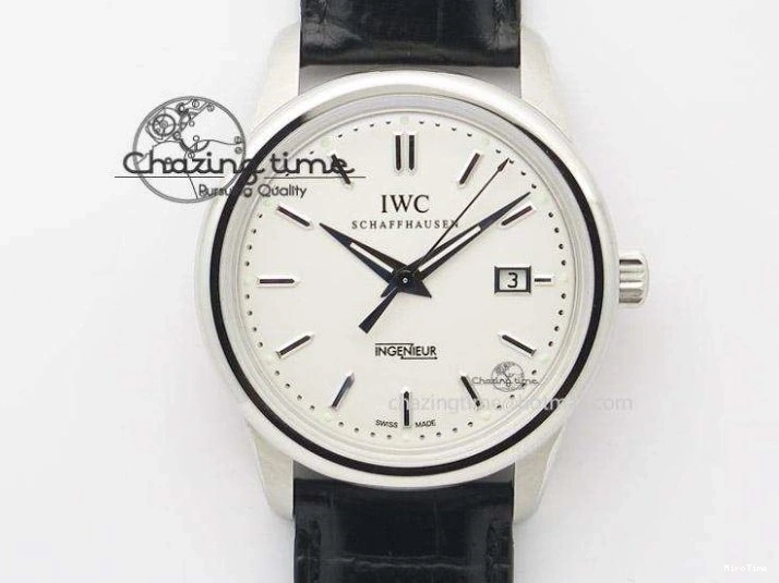 MIROTIME 0720 Ingeniuer St.Laurens SS Black Dial MKF 1:1 V2 Best Edition On Black Leather Strap A Functional 7351